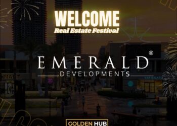 شركة emerald development تعلن المشاركة في جولدن هب أول مهرجان عقاري في قلب النورث سكوير بالعلمين الجديدة ضمن مهرجان العالم علمين