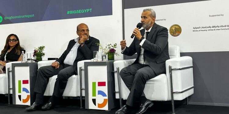 وليد سويده خلال مؤتمر Big5: مصر سوق واعد للاستثمار العقاري والصناعي والفندقي