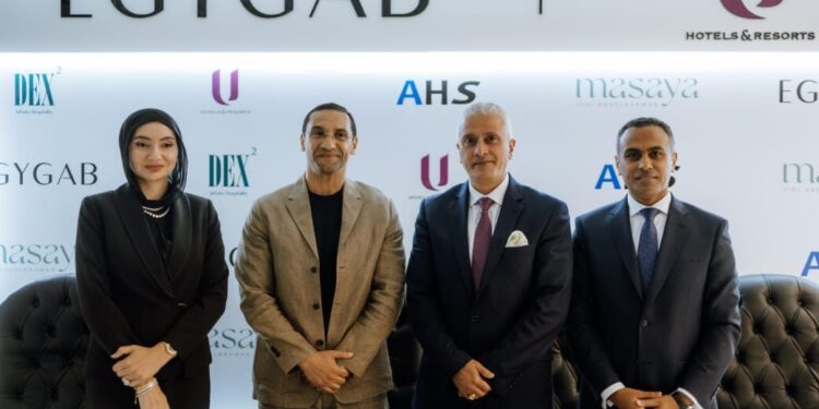 شراكة استراتيجية بين «EGYGAB » ومجموعة فنادق «U-Hotels لإدارة وتشغيل مشروع Masaya بسيدى عبدالرحمن