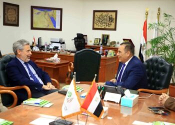  رئيس شركة تنمية الريف المصرى الجديد يستقبل السفير الإيطالى بالقاهرة لبحث سبل التعاون المشترك في مجالات الزراعة