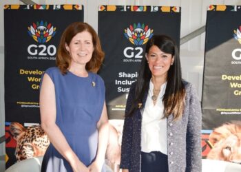  وزيرة التخطيط تبحث مع وزيرة التنمية الدولية البريطانية مستقبل العلاقات الاقتصادية والتجارية والاستثمارية بين البلدين