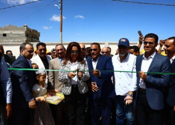  وزيرة التنمية المحلية ومحافظ مطروح يفتتحان مجزر مدينة الحمام المطور بتكلفة 35 مليون جنيه