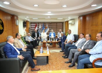 وزير قطاع الأعمال العام ومحافظ الإسكندرية يبدأن جولة تفقدية بمنطقة المعمورة بلقاء عدد من نواب البرلمان