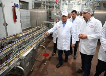 وزير الصناعة والنقل يتفقد 3 مصانع متخصصة في الصناعات الغذائية والمعدنية ومواد البناء بمدينة العبور الصناعية بمحافظة القليوبية
