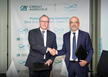 كريدي أجريكول مصر وإنفنيتي يطلقان شراكة استراتيجية لتسريع وتيرة التحول نحو الطاقة الشمسية في مصر