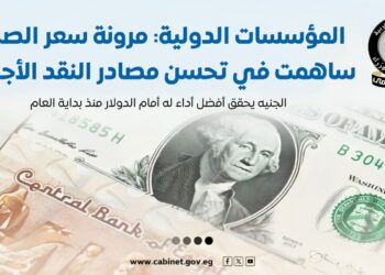 إنفوجراف .. المؤسسات الدولية تشيد بمرونة سعر الصرف والتي ساهمت في تحسن مصادر النقد الأجنبي