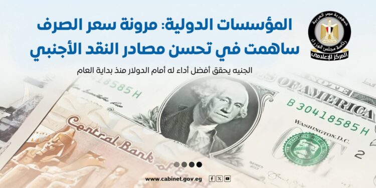إنفوجراف .. المؤسسات الدولية تشيد بمرونة سعر الصرف والتي ساهمت في تحسن مصادر النقد الأجنبي
