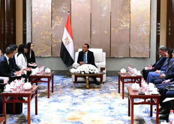 رئيس الوزراء يلتقي رئيسة شركة جيانغسو فينغهاي المحدودة لتطوير تحلية مياه البحر والطاقة الجديدة