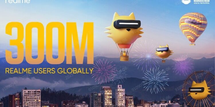 بأرقام قياسية وتوسع عالمي.. ريلمي تعرف طريق النجاح وتثبته بـالوصول إلى 300 مليون مستخدم