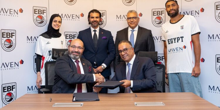 مافين للتطوير العقاري الراعي الرسمي لكرة السلة في مصر