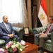 وزير الصحة يستقبل وزير الدولة للإنتاج الحربي لمناقشة المشروعات المشتركة بين الوزارتين