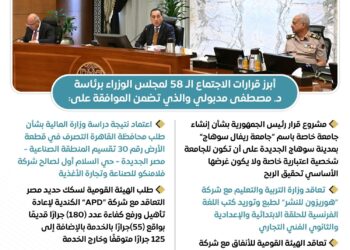 «الوزراء» اليوم يوافق على الخطابات المتبادلة مع اليابان بشأن المنحة المقدمة من وكالة «جايكا» لتوفير سفينة دعم الغوص لهيئة قناة السويس