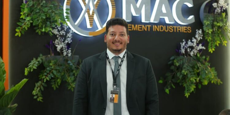 ماك للصناعات الأسمنتية تستعرض إنجازاتها في معرض EGYPT PROJECTS