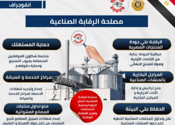 تعرف على دور مصلحة الرقابة الصناعية في تعزيز جودة المنتجات المصرية وحماية المستهلك ودعم الصناعة الوطنية