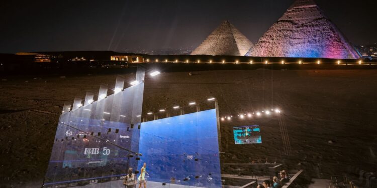 سيطرة مصرية خالصة في ربع نهائي بطولة CIB المفتوحة للإسكواش 2025