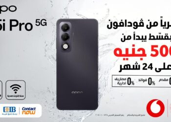 أوبو تطلق هاتفها الجديد OPPO A5i Pro 5G في مصر بالشراكة مع فودافون مصر