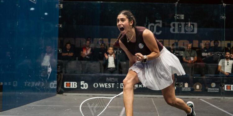 بسيطرة مصرية ختام استثنائي لليوم الثاني من الدور ربع النهائي لبطولة CIB المفتوحة للإسكواش 2025