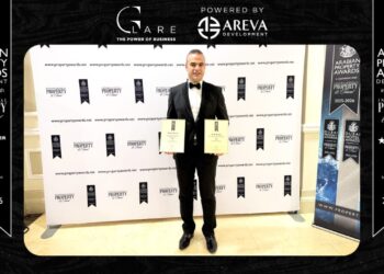 AREVA للتطوير تحصد 3 جوائز عالمية عن مشروع GLARE من مؤسسة International Property Awards