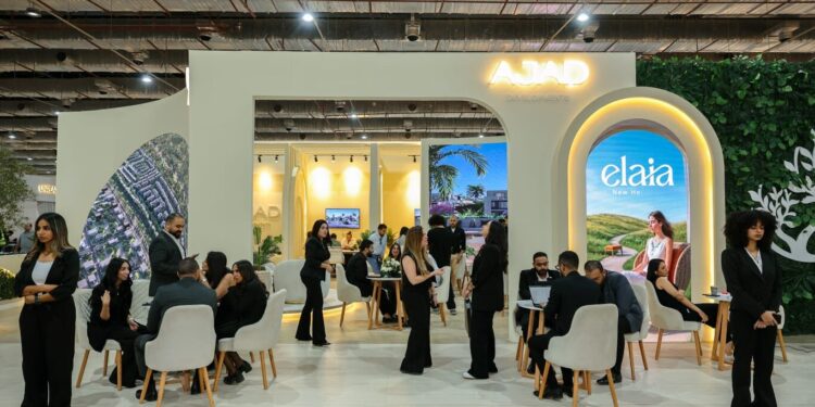 إقبال قوي على جناح «AJAD Developments» في معرض سيتي سكيب مصر 2025