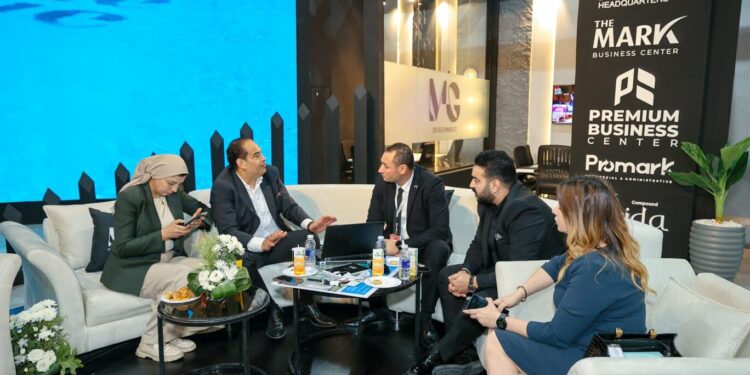 جناح مجموعة «MG Developments» يجذب اهتمام العملاء خلال المشاركة في معرض سيتي سكيب مصر 2025