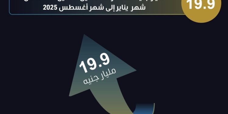 إنفوجراف .. 851.4 مليار جنيه إجمالي التمويل الممنوح من الجهات الخاضعة للهيئة العامة للرقابة المالية خلال الفترة من يناير إلى نهاية شهر أغسطس 2025