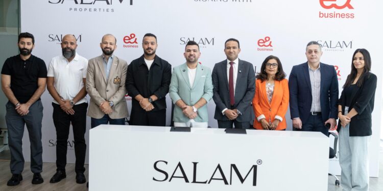 «إي آند مصر» توقع اتفاقية تعاون مع «سلام العقارية» لتوفير أحدث خدمات التكنولوجية الذكية بمشروع  «The Residence»