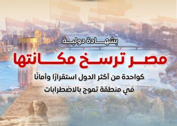  معهد الاقتصاد والسلام: مصر الأكثر تحسنًا عالميًا في مؤشر السلام خلال 10 سنوات