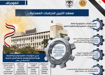 تعرف على خدمات معهد التبين للدراسات المعدنية ودوره في نقل التكنولوجيات الحديثة للصناعة المحلية لتعزيز تنافسية المنتج المصري داخلياً وخارجيـاً