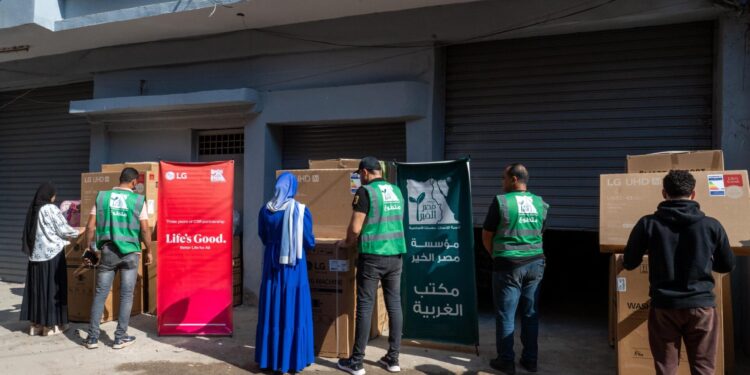 بالتعاون مع مؤسسة مصر الخير وتحت شعار Life’s Good .. إل جي مصر تدعم مبادرة Better Home لتيسير الزواج في قرى الغربية والدقهلية