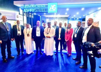 بحضور 1500 من المنتجين والممولين من 60 دولة أيمن العشري: مشاركة قوية لصناع الحديد بمعرض الشرق الأوسط امستيل في دبي