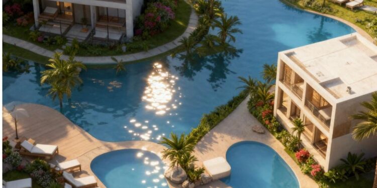 «لايف ريزورت» تطلق مشروعها الجديد «الموج ريزورت».. أكبر كمبوند سياحي فندقي في قلب الغردقة