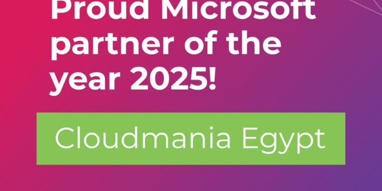 كلودمانيا Cloudmania تفوز بجائزة شريك مايكروسوفت في مصر لعام 2025