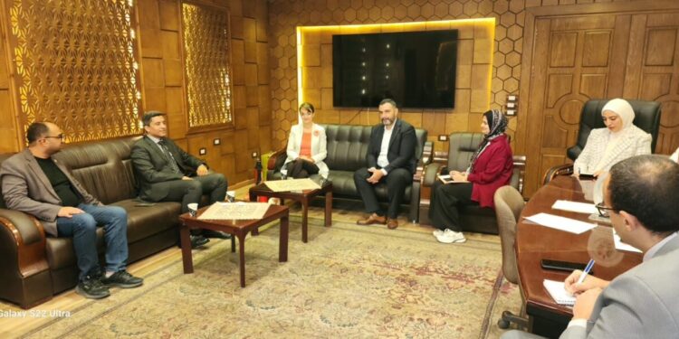 الحجر الزراعي يعقد اجتماعاً مع السفيرة الرومانية بالقاهرة لبحث تعزيز الصادرات الزراعية