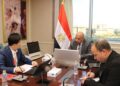 وزير الكهرباء يبحث مع مجموعة الصين الجنوبية التعاون فى مجالات دمج الطاقات المتجددة 