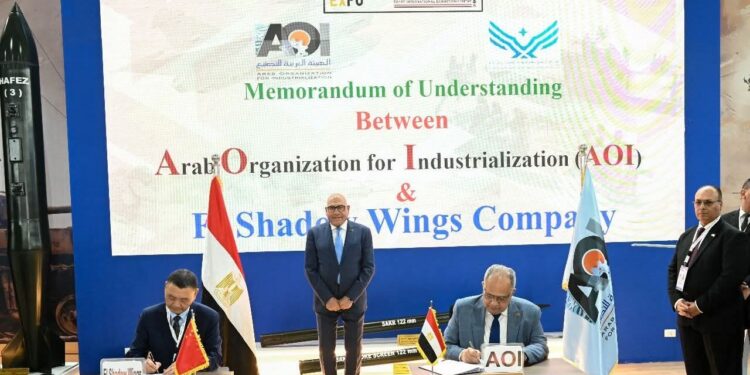 الهيئة العربية للتصنيع توطن أحدث تكنولوجيات الصناعات الدفاعية بالتعاون مع كبرى الشركات الصينية