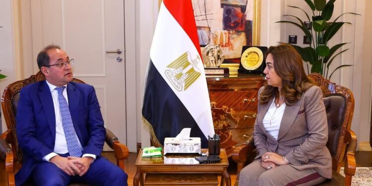 وزيرة التنمية المحلية ووزير المالية يبحثان عدداً من الملفات المشتركة