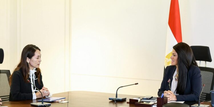 وزيرة التخطيط تستقبل النائب الأول لرئيس الوكالة اليابانية للتعاون الدولي «جايكا» في أول زيارة لها لمصر