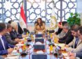 وزيرة التنمية المحلية تبحث فرص الاستثمار المستدام داخل المحميات الطبيعية مع أحد المستثمرين