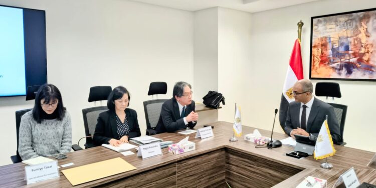 نائب وزير الإسكان يلتقي وفد مؤسسة اليابان للاستثمار الخارجي في البنية التحتية لبحث أوجه التعاون