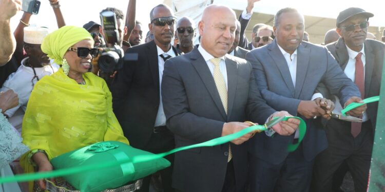 افتتاح محطة الطاقة الشمسية بقرية «عمر جكع» بمنطقة «عرتا» بجيبوتي