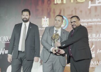 تكريم شركة البروج للإنشاء والتعمير في مهرجان The Best عقار مصر 2025 بالمتحف المصري الكبير