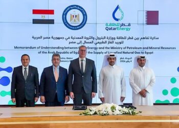 توقيع مُذكرة تفاهم بين مصر وقطر في مجالات الطاقة والغاز الطبيعي