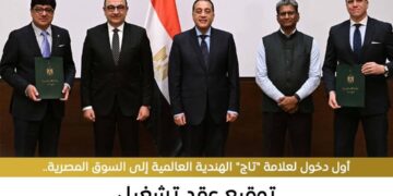 مدبولي يشهد مراسم توقيع عقد إدارة وتشغيل فندق الكونتيننتال التاريخي بوسط القاهرة بعلامة «تاج TAJ» الهندية العالمية