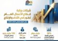 إنفوجراف .. تعرف علي تطور الأداء المالي والتشغيلي لشركات قطاع الأعمال العام