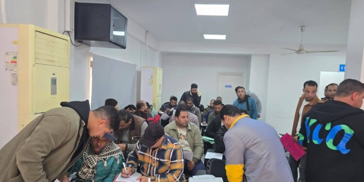 وزارة العمل بدء اختبارات المتقدمين للعمل بمشروع الضبعة النووية بمقر الوزارة