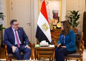 وزيرة التنمية المحلية تبحث مع رئيس الجهاز المركزي للتنظيم والإدارة تحديث الهياكل التنظيمية