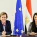 وزيرة التخطيط تتابع مع سفيرة الاتحاد الأوروبي تنفيذ الشق الاقتصادي من الشراكة الاستراتيجية وأولويات المنح التنموية لأعوام 2026-2027 وإتاحة المزيد من التمويلات المختلطة للقطاع الخاص