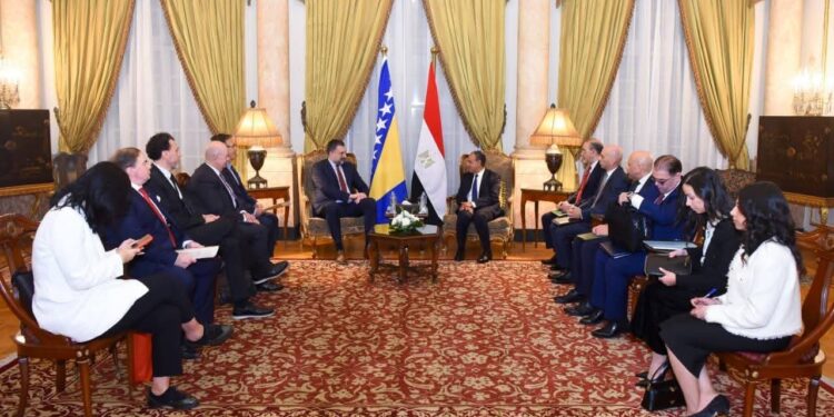 وزيرا الخارجية المصري والبوسني يبحثان سبل تعزيز العلاقات الثنائية والتطورات الإقليمية والدولية