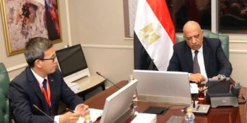 وزير الكهرباء يبحث مع مجموعة صاني SANY  الصينية التعاون في تصنيع توربينات الرياح ونقل وتوطين التكنولوجيا