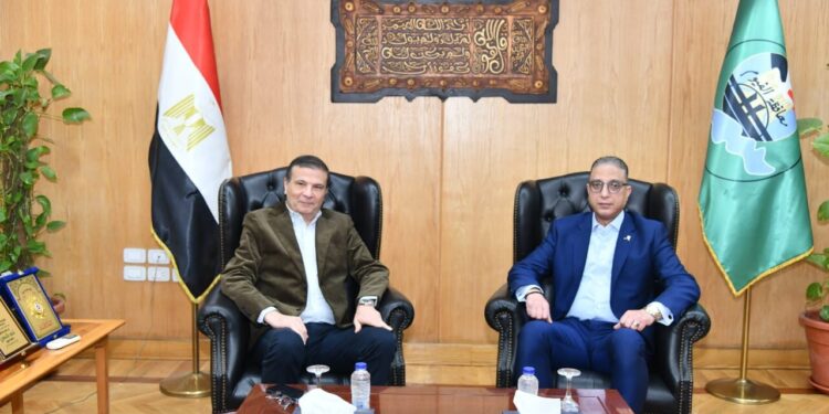 محافظ الفيوم يستقبل وزير الزراعة لتفقد عدد من المشروعات الإنتاجية والخدمية بالقطاع الزراعي